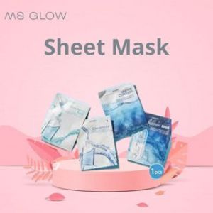 Sheet Mask Ms Glow Moisturizer Face Mask