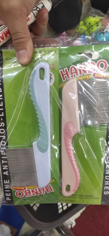 Sisir kutu besi isi 6