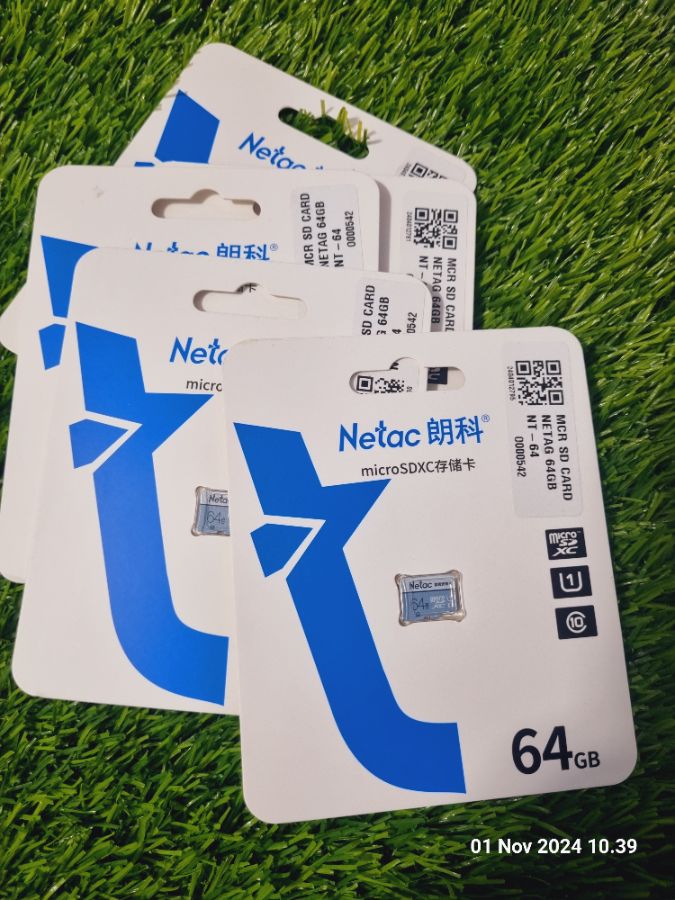 MICRO SD NETAC 64GB CLASS 10