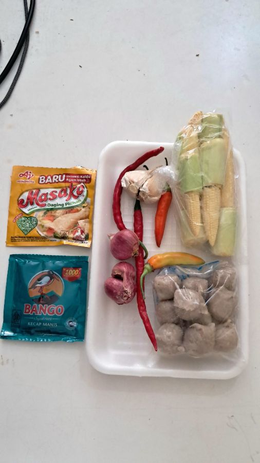 Tumis putren bakso