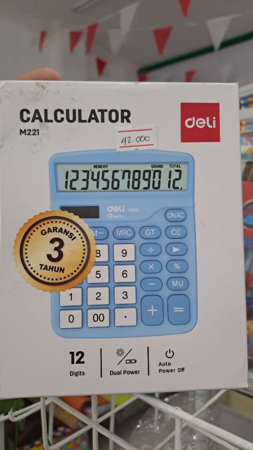 KALKULATOR DELI M221