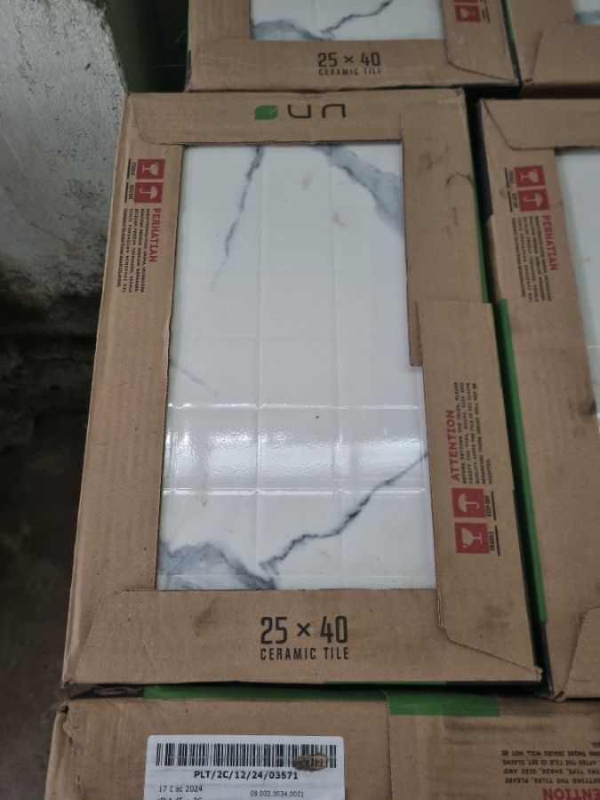 Keramik 25x40 Digiuno NAVARARE white