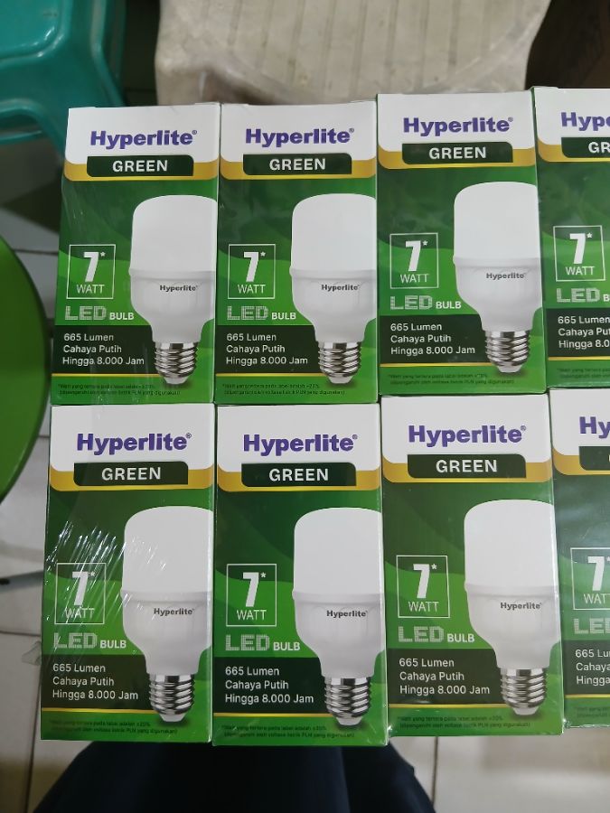 Lampu hyperlite led bulb 7w