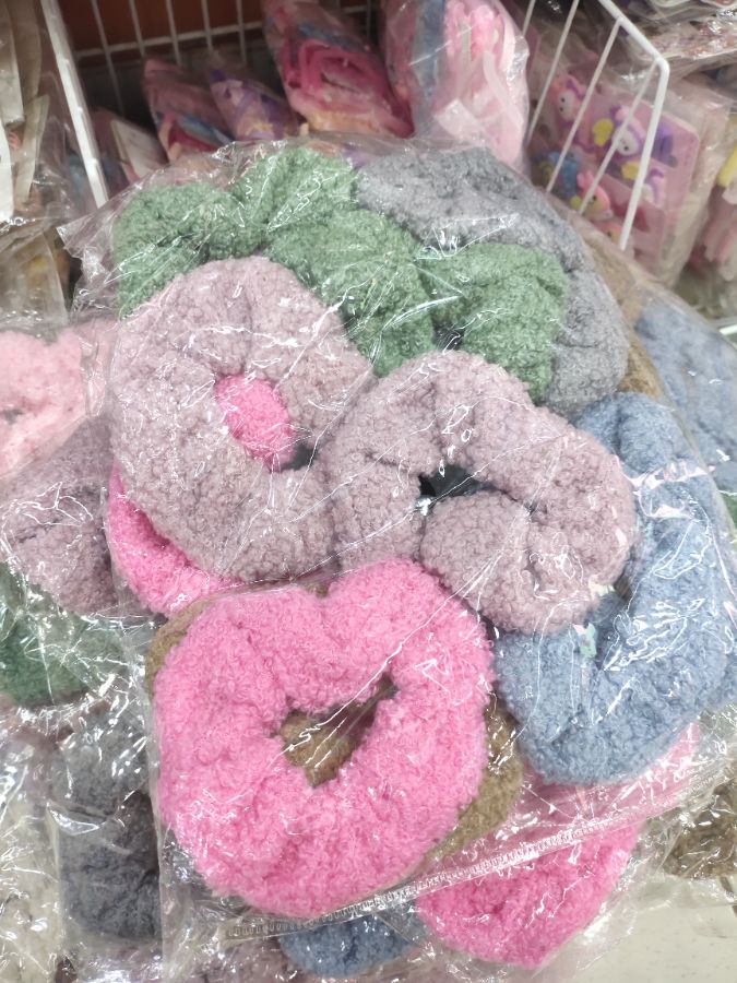 Ikat rambut isi 12