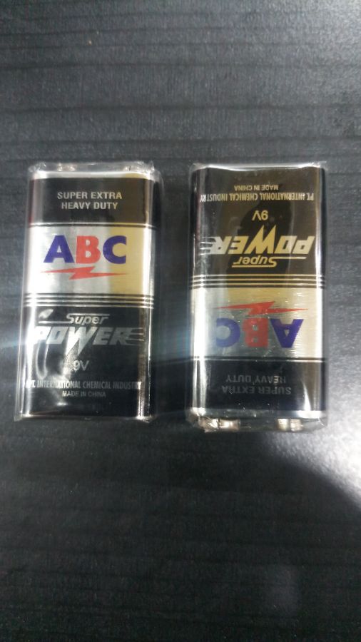 baterai ABC hitam 9V