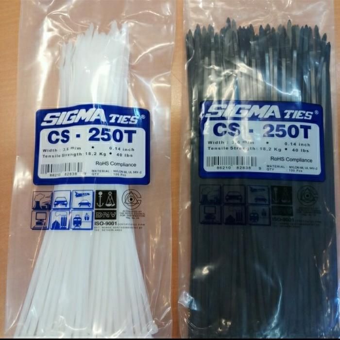 Kabel Ties Sigma Cs-300T Putih
