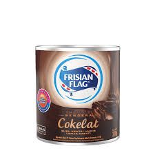 susu kaleng coklat