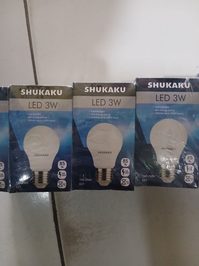 lampu shukaku LED BULB 3w