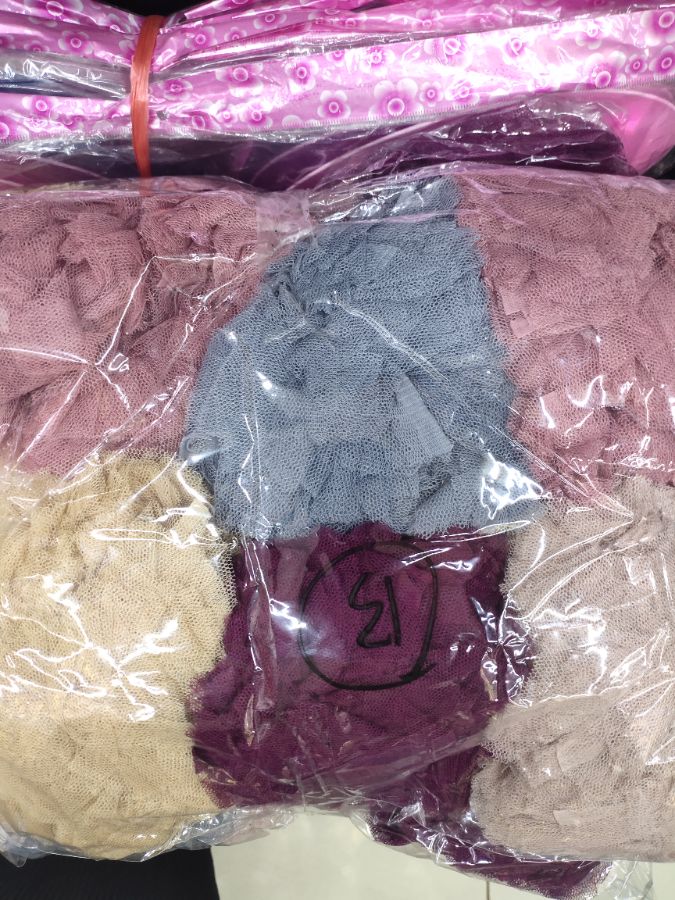 Ikat rambut tile isi 12 