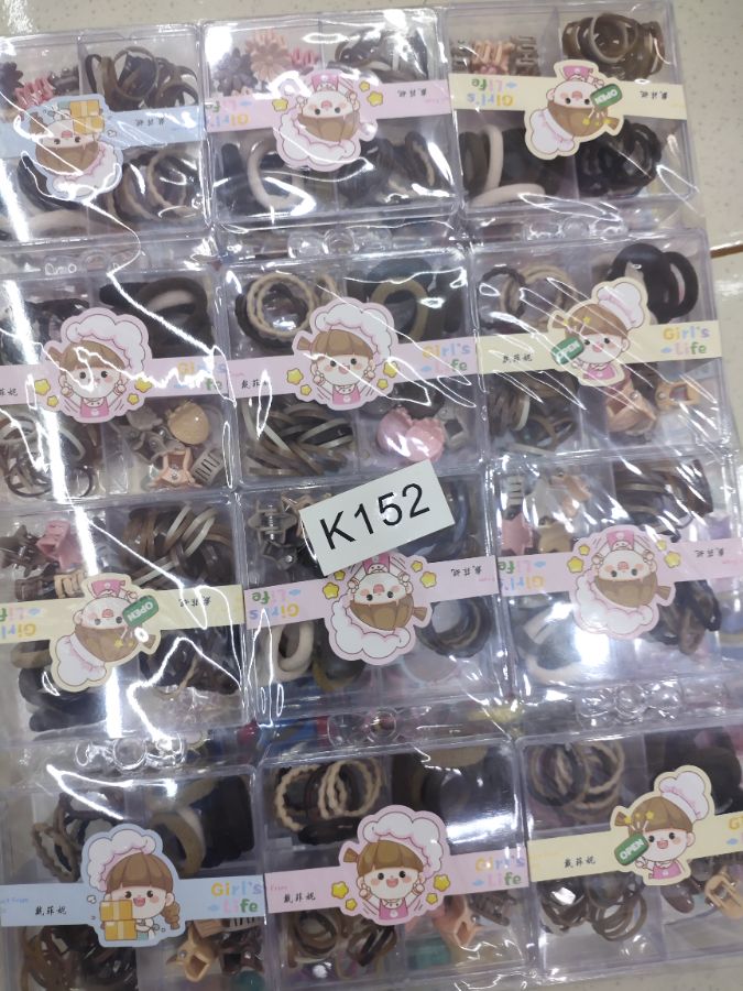 Ikat rambut set box 