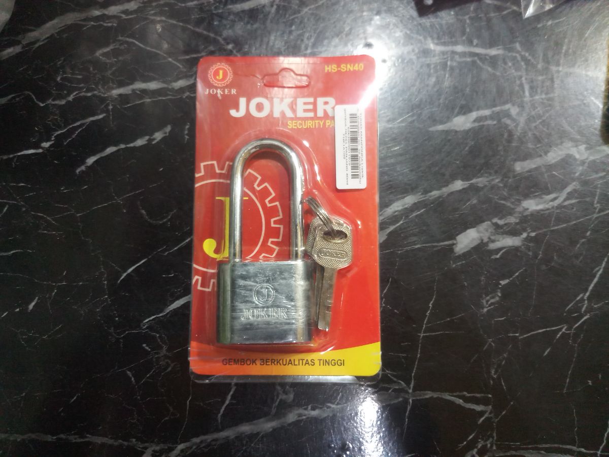 Gembok joker leher panjang 40mm HS-SN40