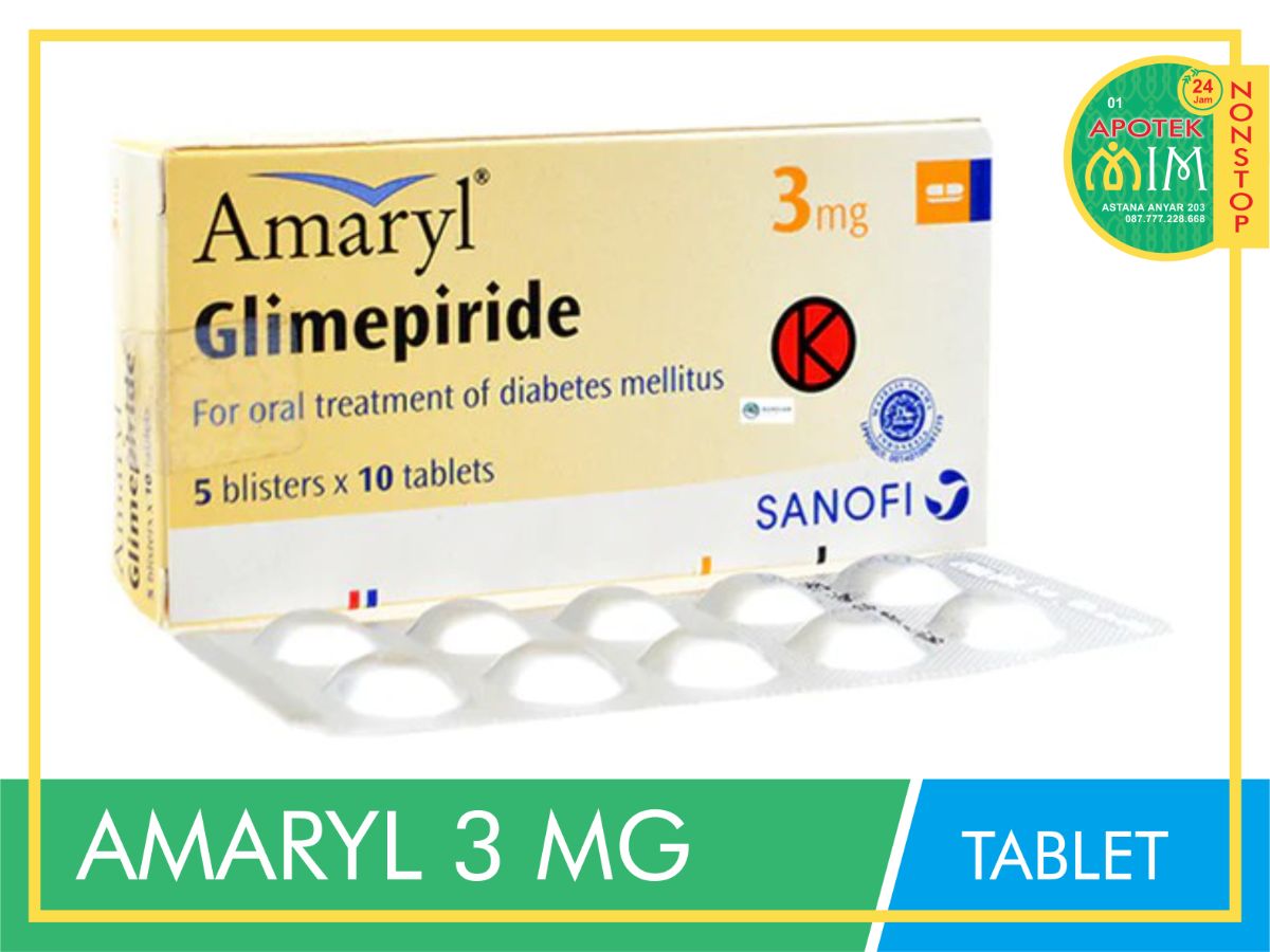 Amaryl 3 mg