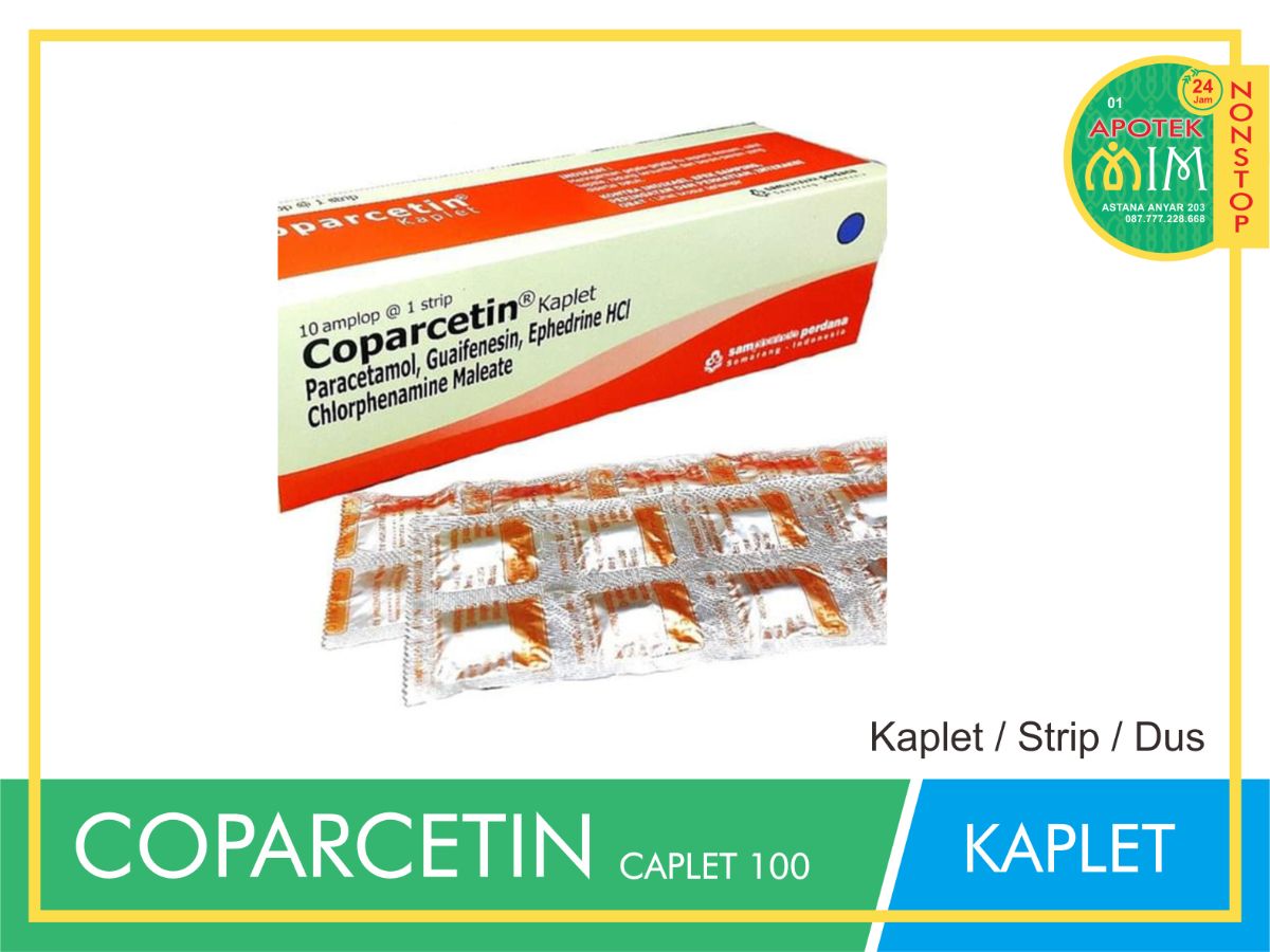 Coparcetin Caplet (sampharindo)