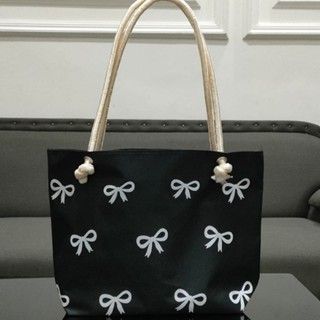 TAS TOTE BAG HITAM