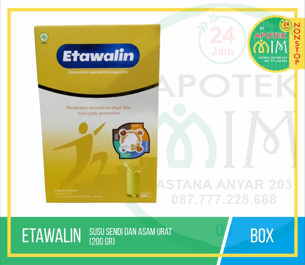 Etawalin Susu Sendi dan Asam Urat (200 gr)