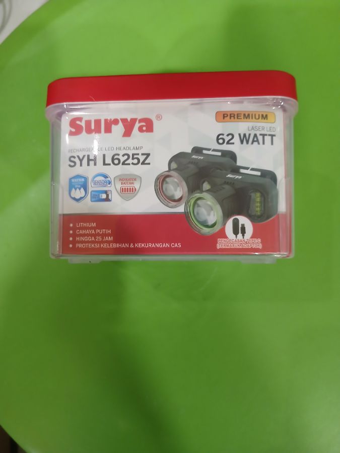 Senter kepala surya SYH L625Z 62W