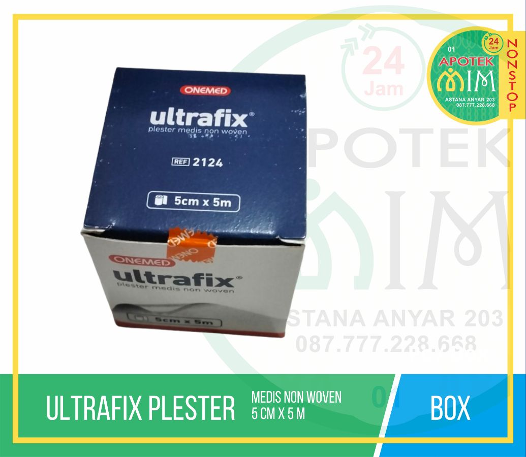Ultrafix Plester Medis non Woven 5 cm x 5 m
