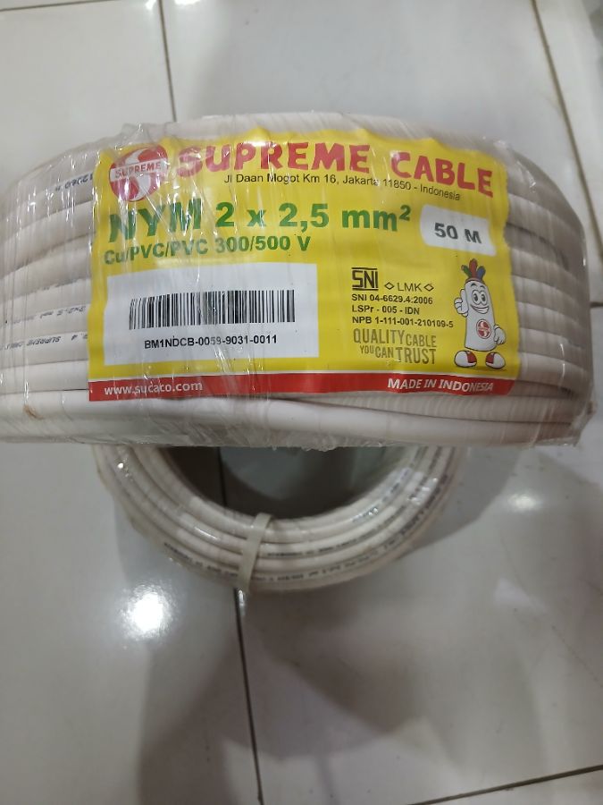 Kabel nym supreme 2 x 2,5 (50m)