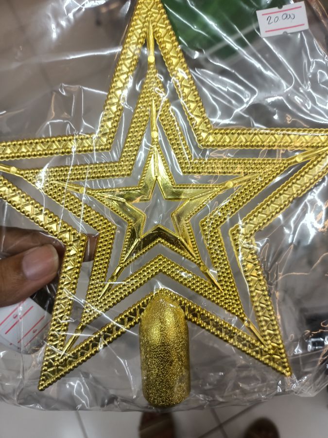 BINTANG HIASAN NATAL POLOS