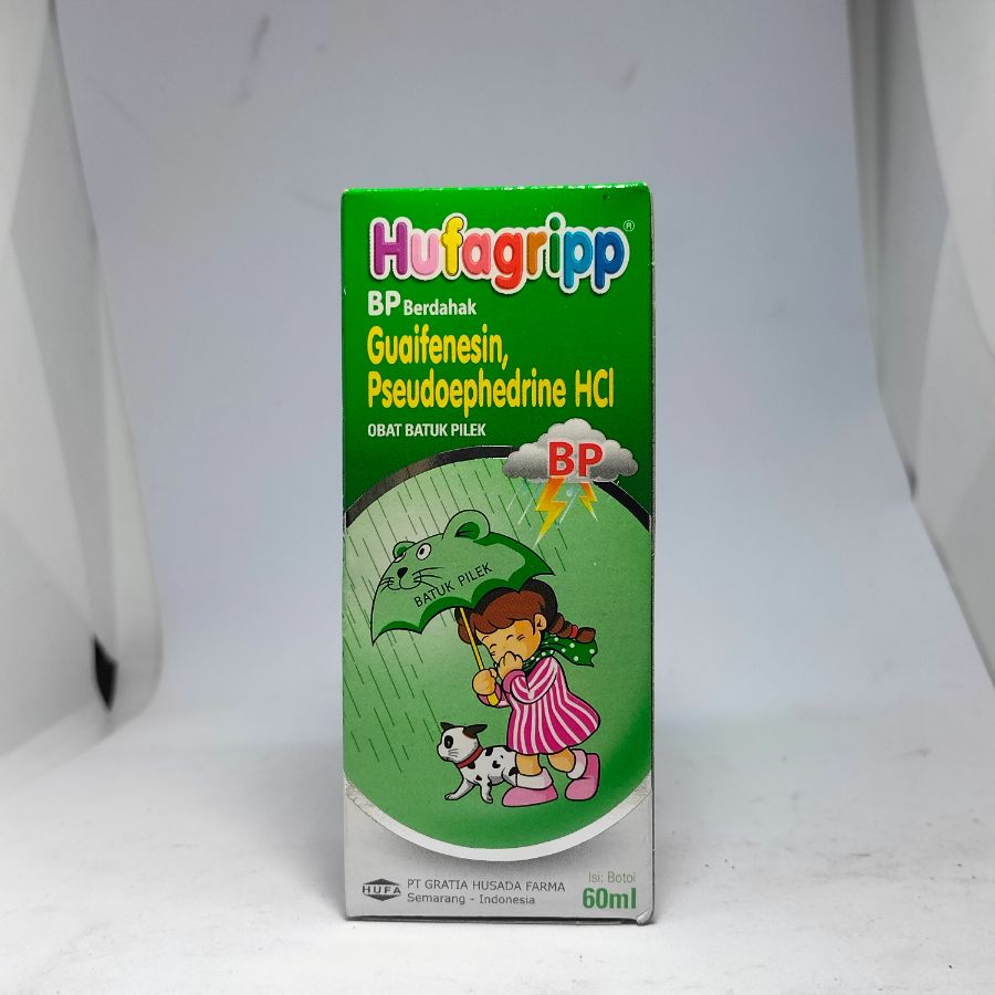 Hufagripp BP Anak Syrup (hijau) (Berdahak) 60 ml