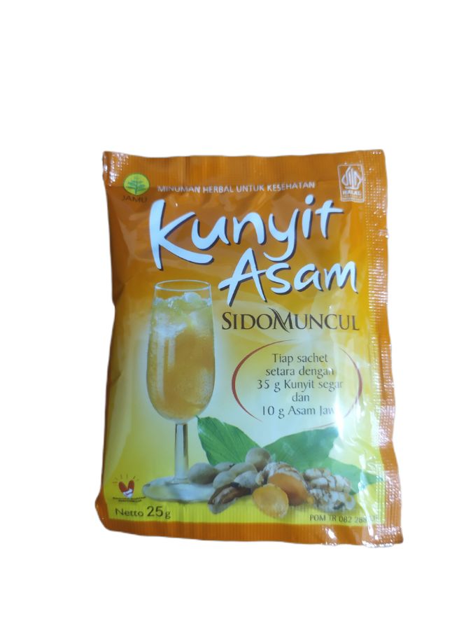 Sidomuncul kunyit asam