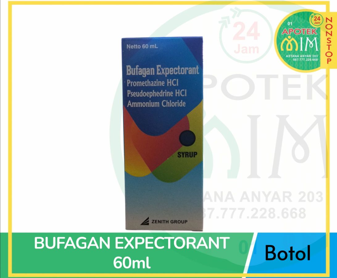 Bufagan Expectorant Syrup 60 ml