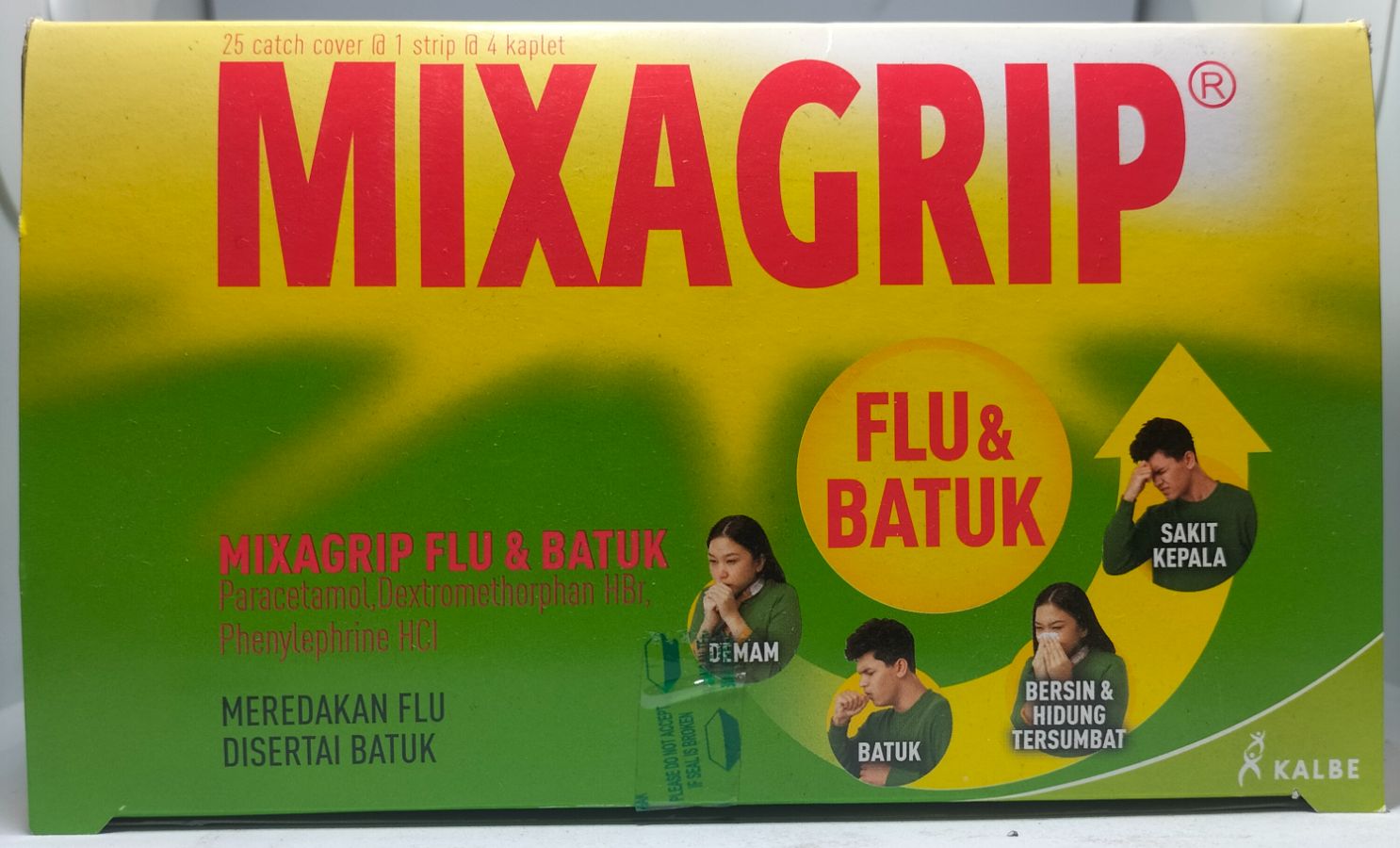 Mixagrip flu batuk hijau