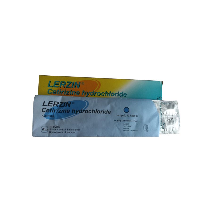 Lerzin Cetirizine Hydrochloride kapsul