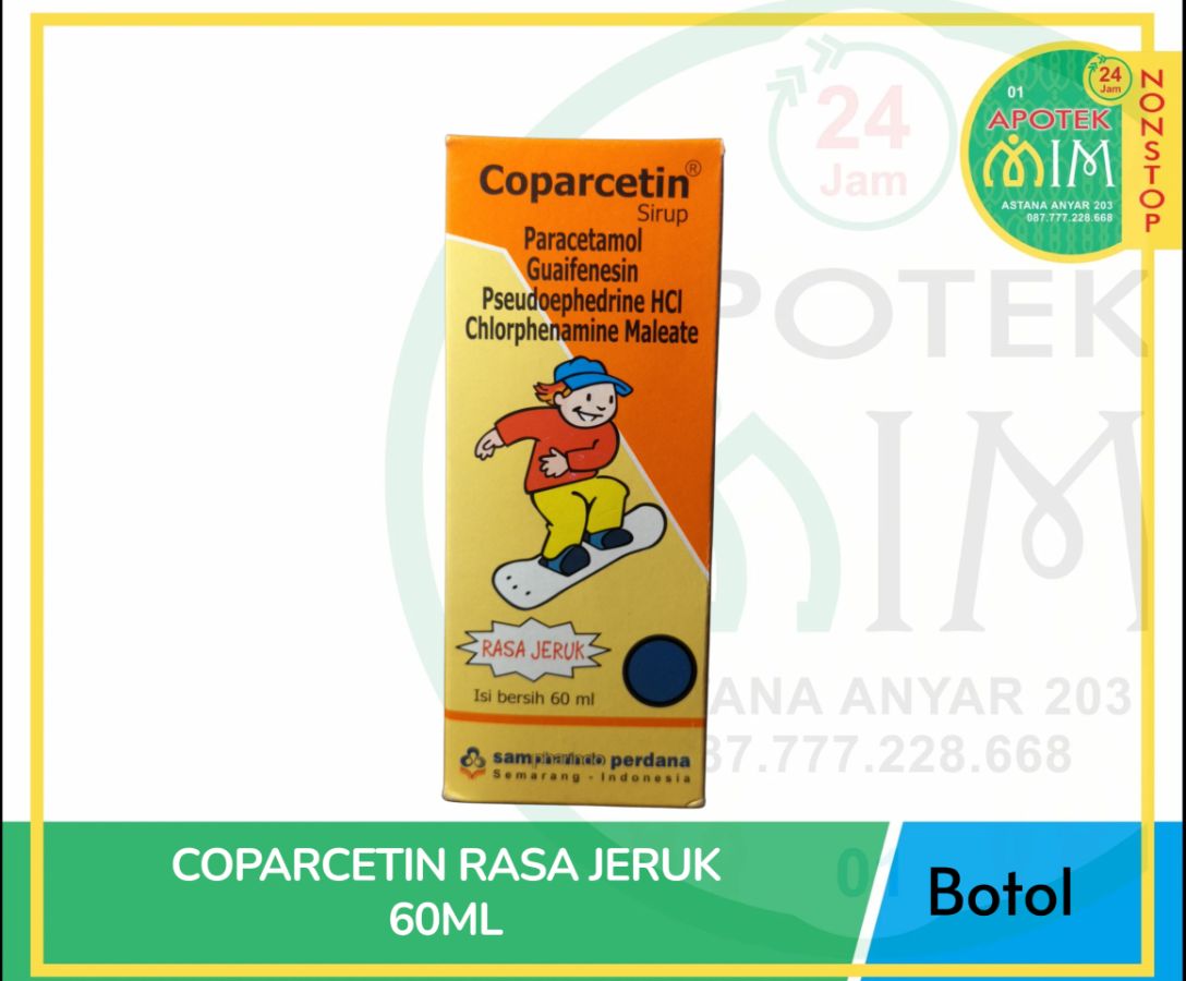 Coparcetin sirup 60ml (orange)