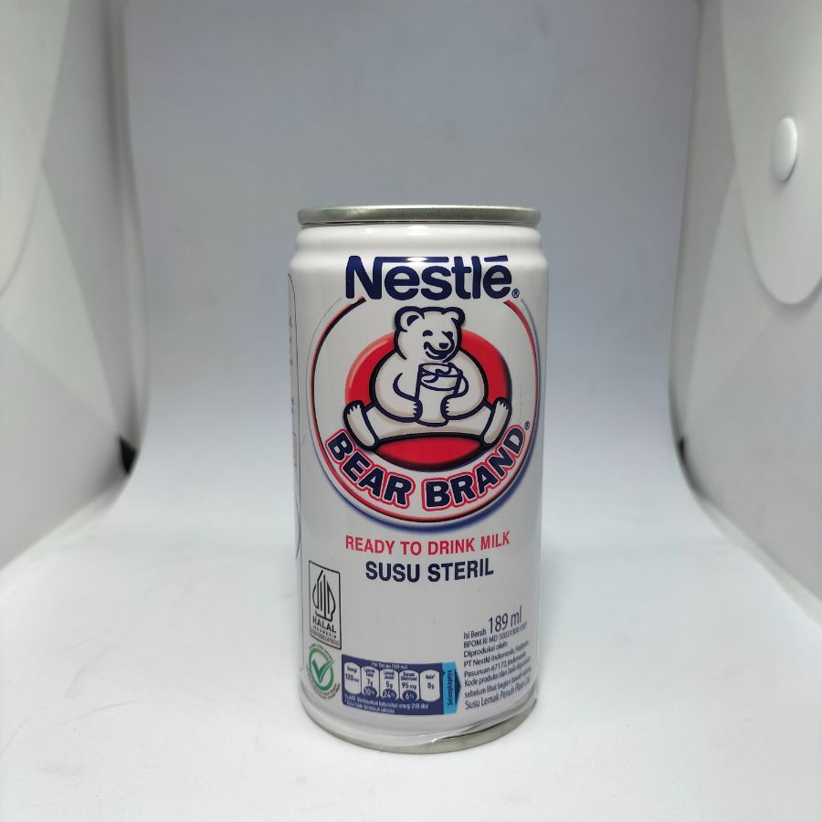 Susu beruang/bear brand 189ml kaleng
