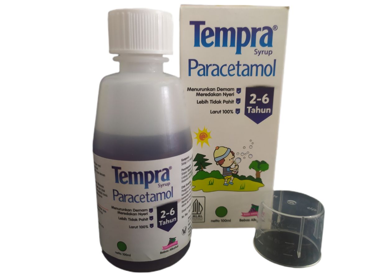 Tempra sirup paracetamol 100ml