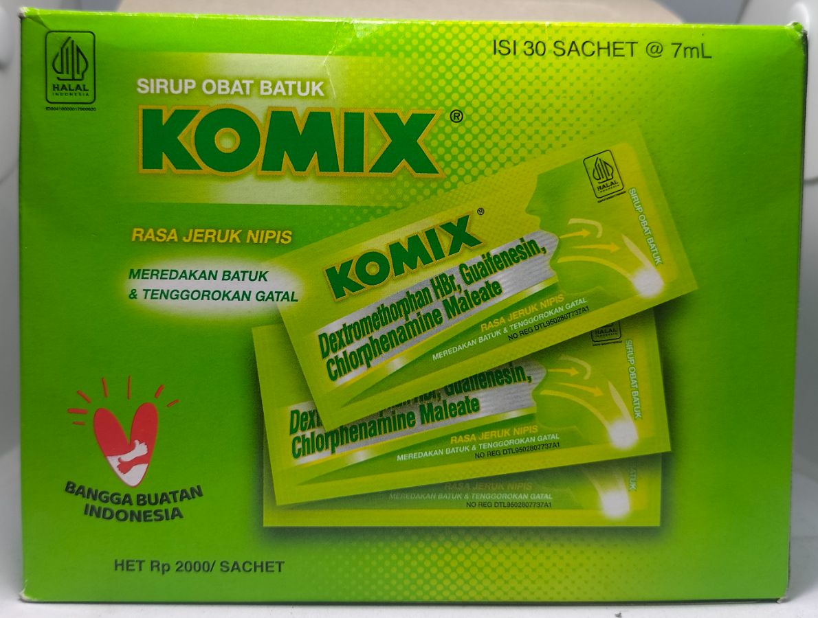 Komix jeruk nipis 7ml