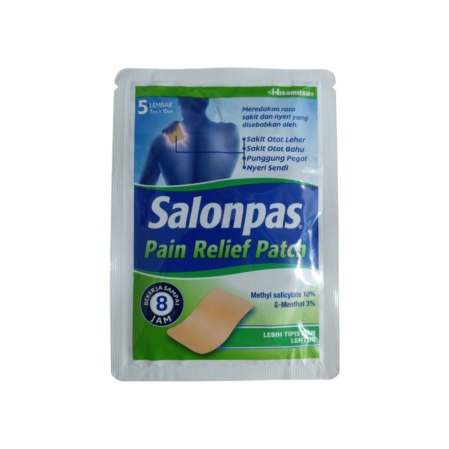 Salonpas pain realief patch 5 lembar