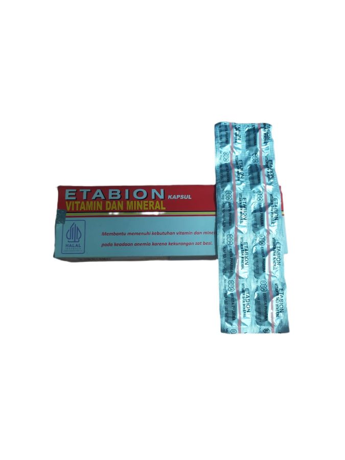Etabion kapsul vitamin & mineral 