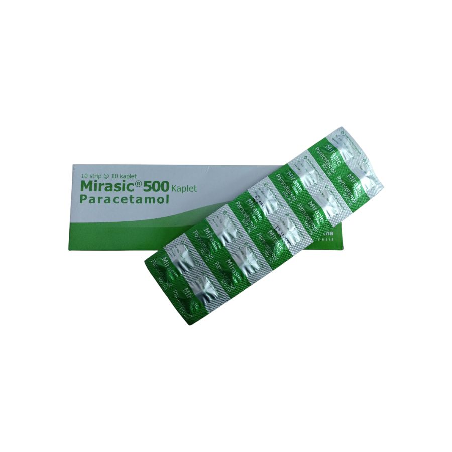 Mirasic 500 paracetamol (sampharindo) 