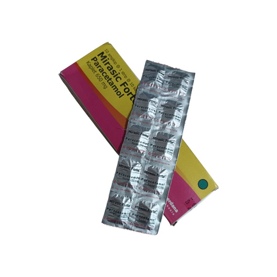 Mirasic Forte Paracetamol 650mg (sampharindo)