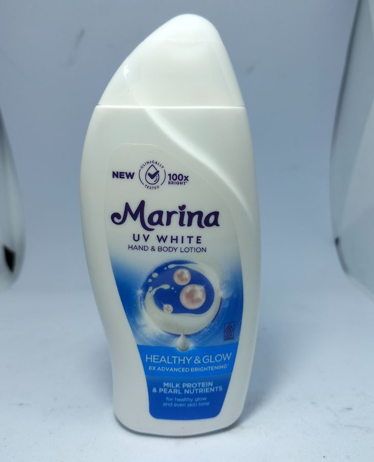 Marina uv white healthy & glow 185ml