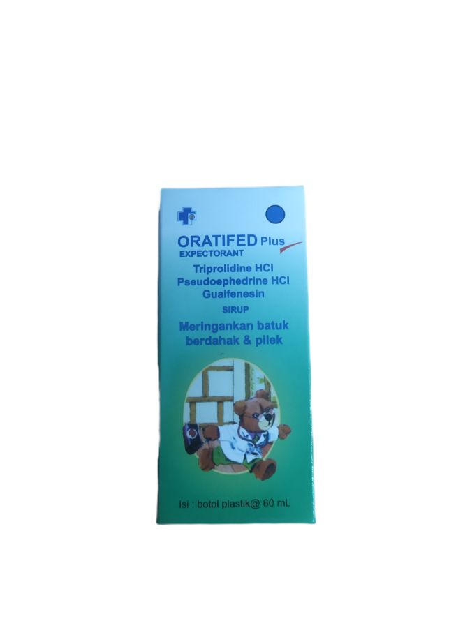Oratifed plus expectorant 60ml
