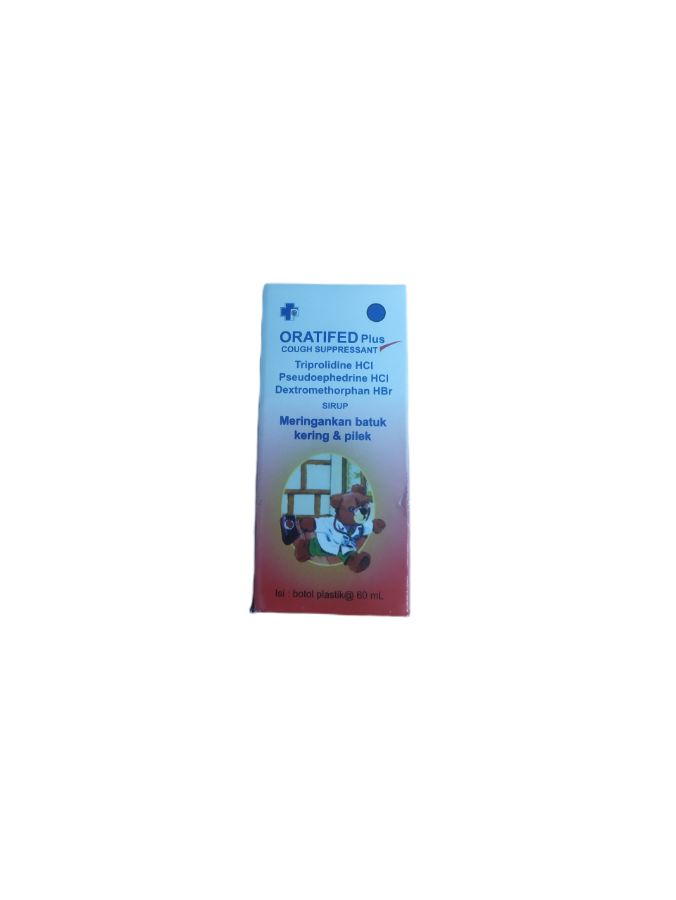 Oratifed plus Cough suppressant 60ml