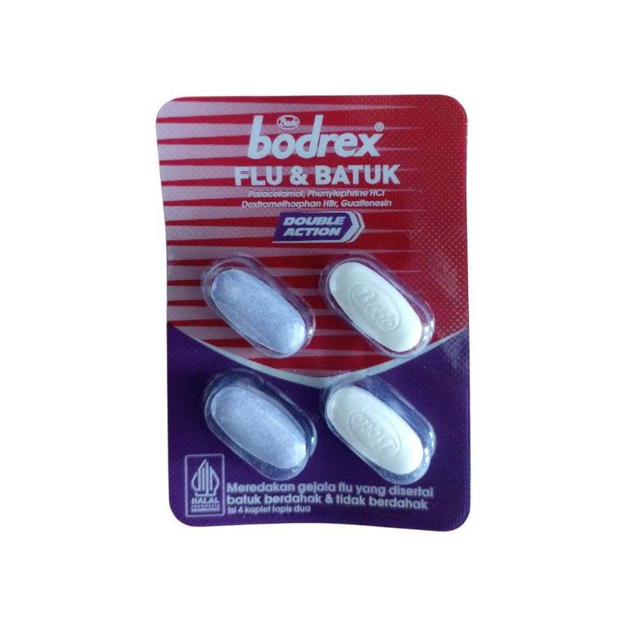 Bodrex flu & batuk double action 