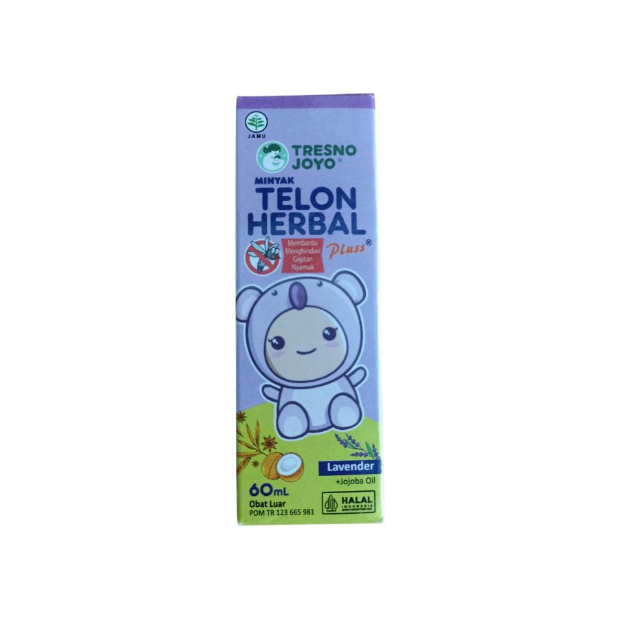 Tresno joyo minyak telon herbal plus (ungu) 60ml
