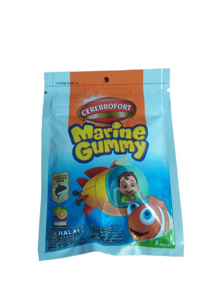Marine gummy rasa jeruk