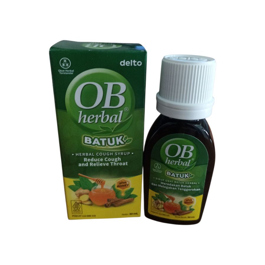 OB Herbal plus honey  (syr) 30ml