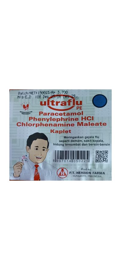 Ultraflu PE paracetamol