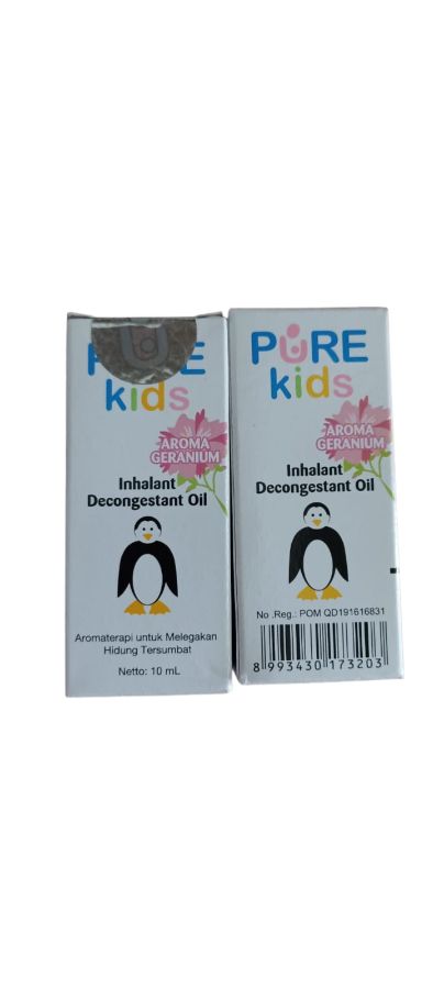 Pure kids geranium inhalant 10ml