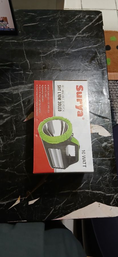 Senter Rechargeable led torch SHT L10W 30LED