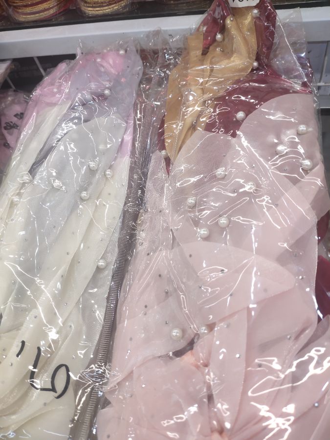 Ikat rambut pita isi 6