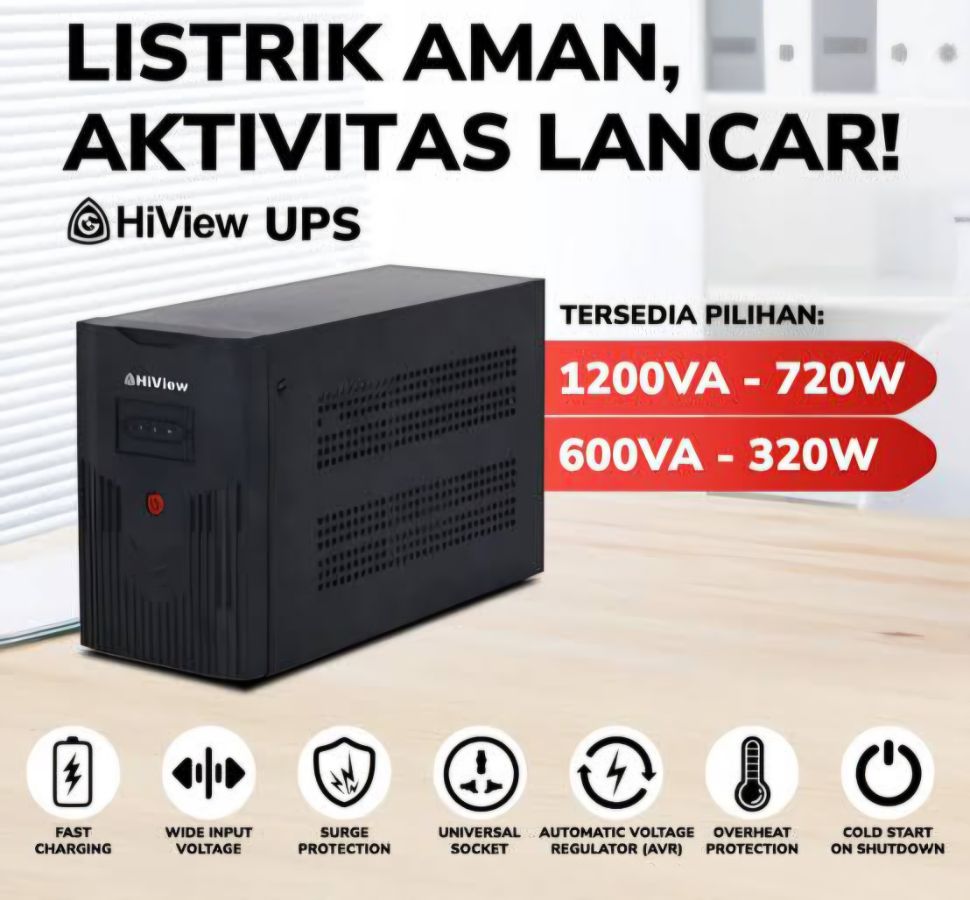 UPS HIVIEW 600VA 