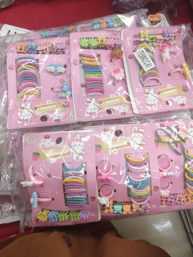 Set jepitan dan cincin kar
