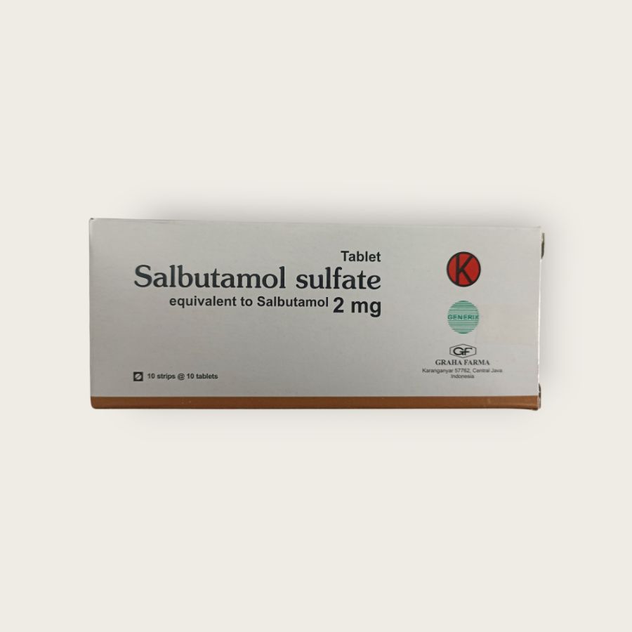 Salbutamol 2mg (graha farma)